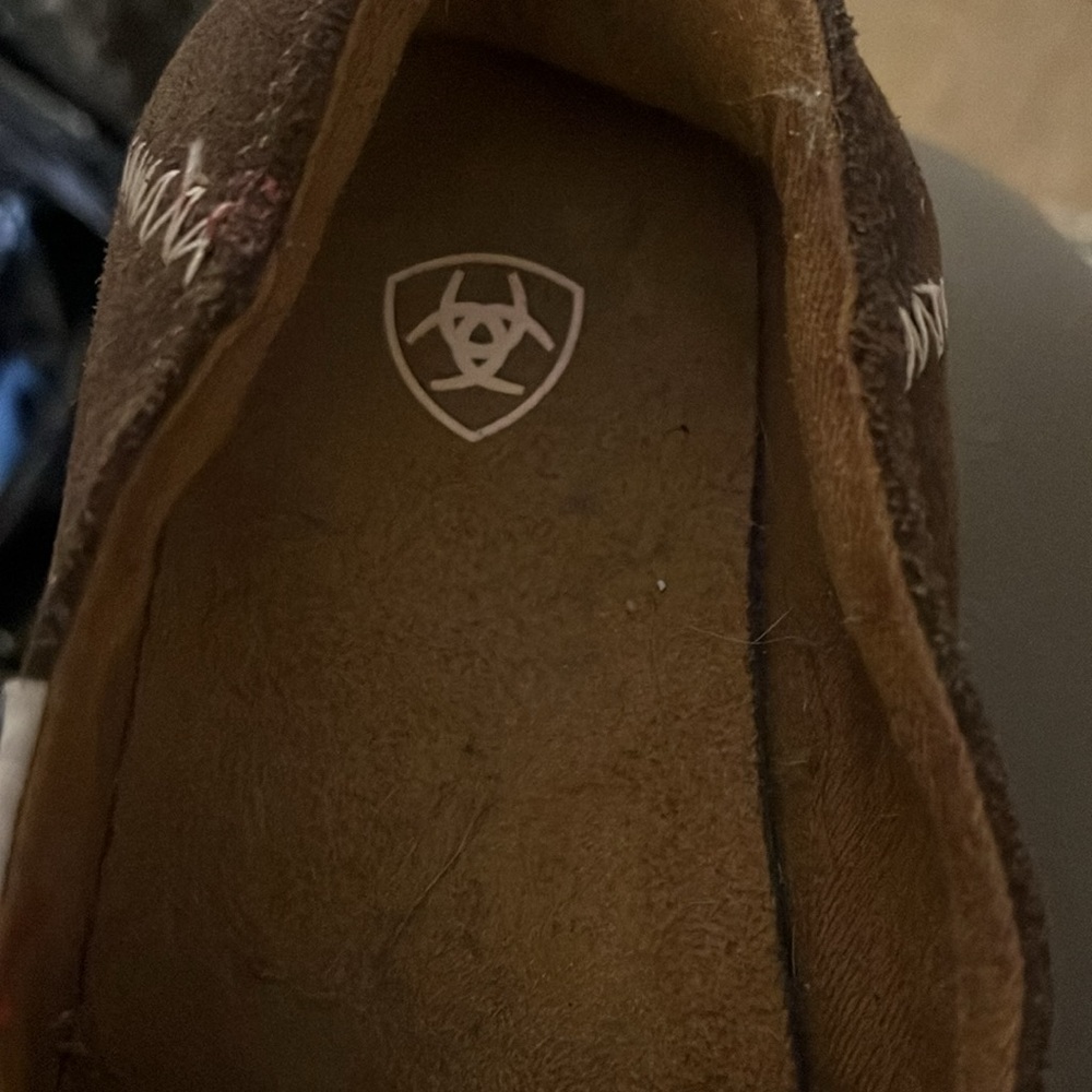 ARIAT cactus flamingo flats 7 - Picture 4 of 5